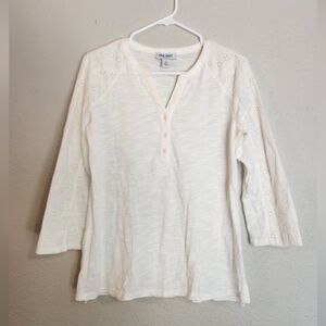 Nine West Jeans Blouse Size Small